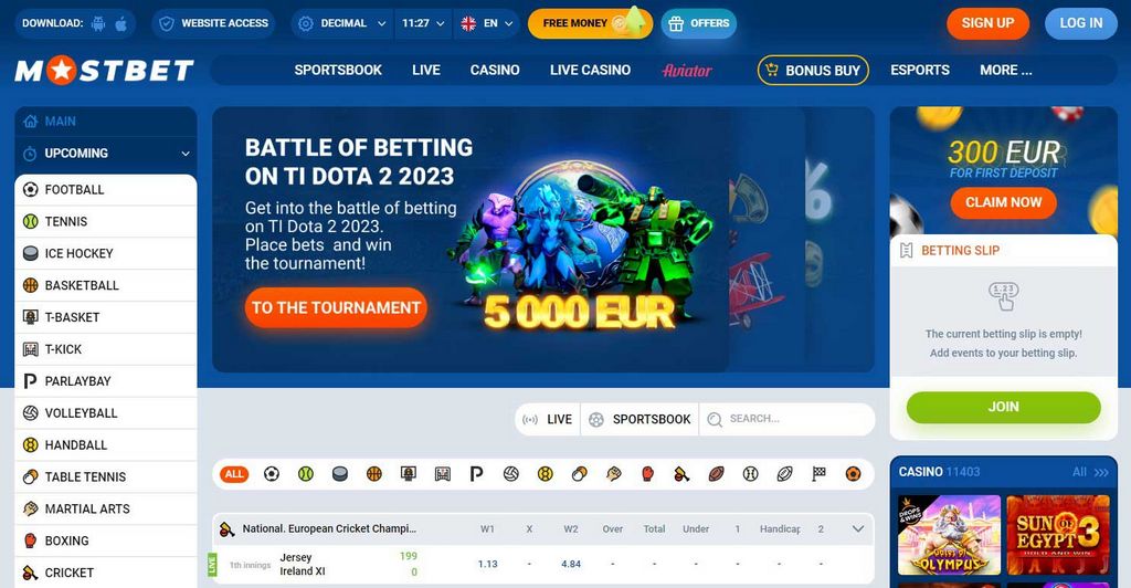 Офіційний сайт MostBet UA
